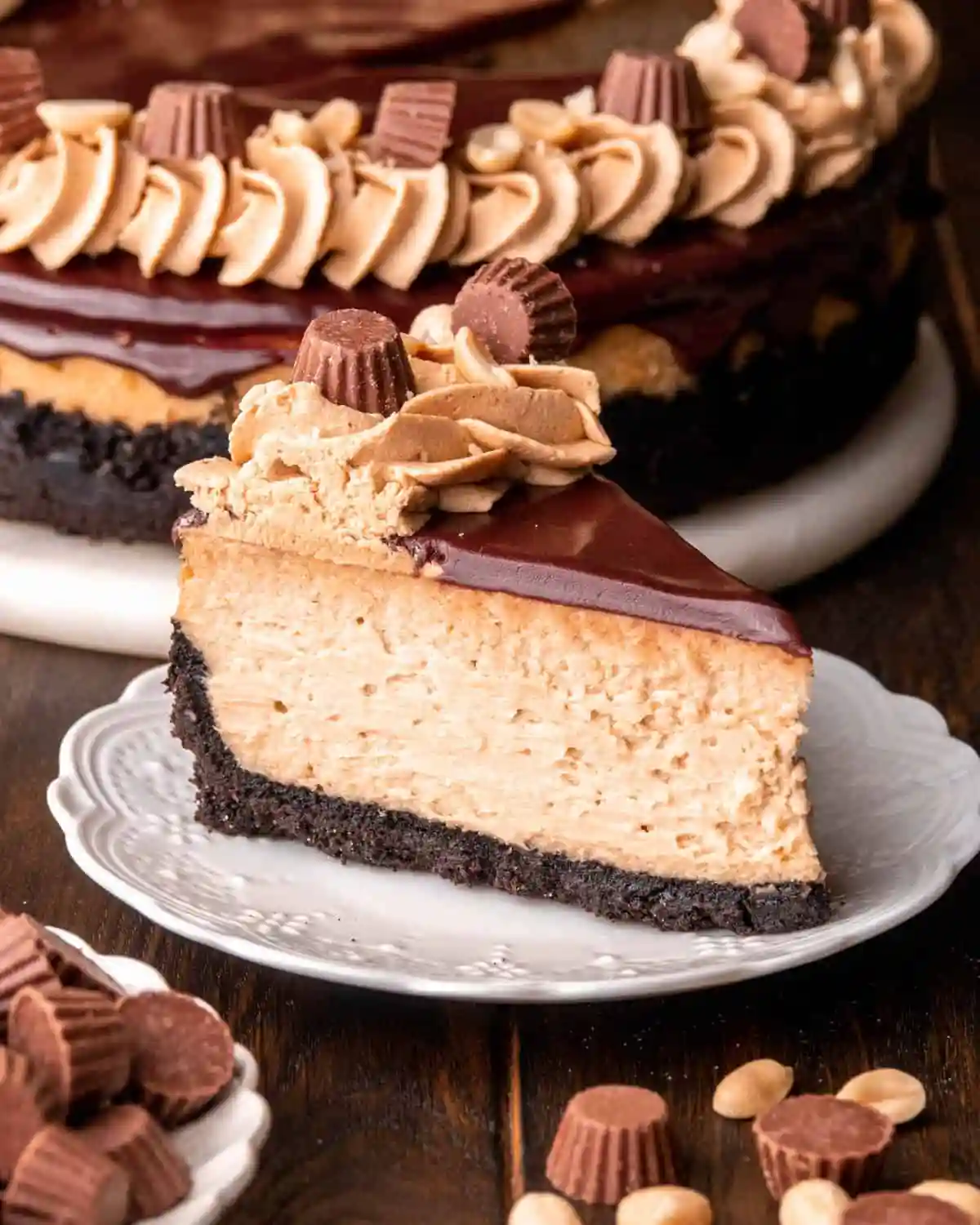 reese's caramel cheesecake